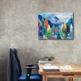 thumbnail image 3 of Epic Graffiti 'Glacier Legacy #5' by Hooshang Khorasani, Canvas Wall Art, 34"x26", 3 of 8