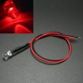 thumbnail image 2 of Unique Bargains 25Pcs 5mm Pre-Wired Diffused LED Diodes Light 20mA DC 9-12V Red, 2 of 5