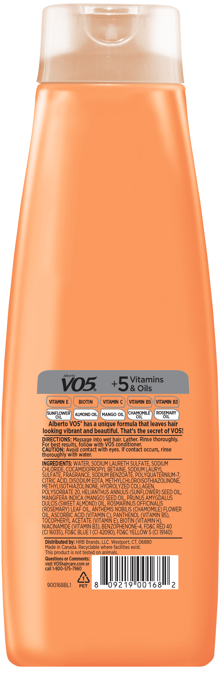 Alberto VO5 Extra Body Volumizing Shampoo with Collagen for All Hair Types, 16.9 oz - image 2 of 6