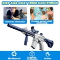 thumbnail image 1 of Pistola De Agua Pistola de agua eléctrica divertida, juguete eléctrico con pilas, pistola de agua, regalo para niños y adultos Sywqhk Libre de BPA, 1 of 3