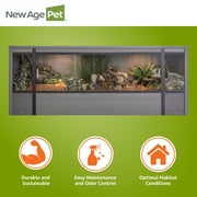 New Age Pet® ECOFLEX® Extra Large 60 Wide Reptile Enclosure, Glass Front Terrarium