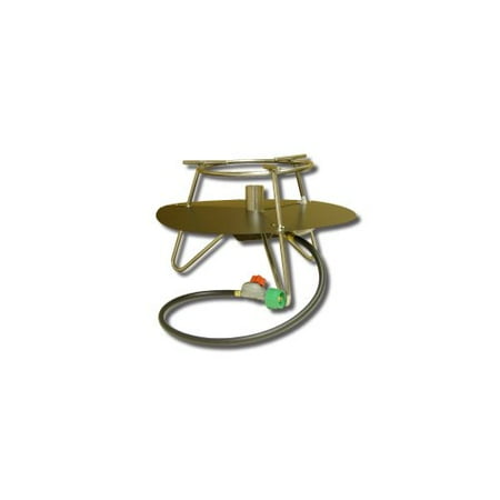 - King Kooker Jet Burner Outdoor Cooker Package with Baffle and Round Bar Legs