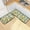 Cartoon Avocado and Daisy, variant on Dailycode 2 Pcs Kitchen Rug Set Non Slip Absorbent Soft Floor Mats for Kitchen Bathroom Cartoon Colorful Caterpillar 19.7"x27.6" 19.7"x47.2"