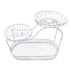thumbnail image 3 of Cesta de frutas para encimera de cocina, cesta multiusos de malla metálica, organizador de 3 niveles Blanco B, 3 of 9