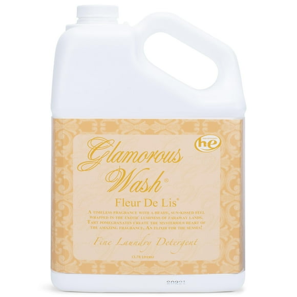 Tyler Candle Fleur De Lis Glamorous Wash 128 oz (Gallon) Fine Laundry Detergent
