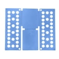 thumbnail image 1 of Shirt Folder Board Clothes Folding Board Plastic T-Shirt Folder Easy To Fold Shirts Board Laundry Liners T Shirt Folder Laundry Folding Board Folding Tool（Light Blue）, 1 of 8