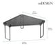 thumbnail image 4 of Estante organizador de almacenamiento mDesign, estante apilable de esquina, paquete de 2, 4 of 9