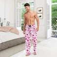 thumbnail image 6 of GZHJMY Valentine's Day Pajama Pants for Men, Lounge Pants Lightweight Men Pajama Bottoms with Drawstring Pockets, Christmas New Year Birthday Gifts, Small, 6 of 6