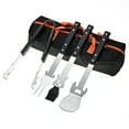 thumbnail image 3 of Outdoor BBQ BBQ Tool Stainless Steel Creative Barbecue Shovel, Barbecue Fork, Barbecue Clip, Silicone brush 4-piece Set, Comes with Storage Bag, 3 of 6