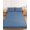 Slate Blue, variant on Full Size Fitted Sheet Set - Pure Mocha 3 Piece Bedding Sets 16" Deep Pocket Fitted Sheet with 2 Pillowcases, Modern Solid Color Minimalist Art Brushed Microfiber Hotel Luxury Bed Sheets