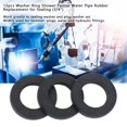 thumbnail image 4 of FYBTO Pipe Ring,12pcs Washer Ring Shower Faucet Water Pipe Rubber Replacement for Sealing (3/4)-0625, 4 of 5