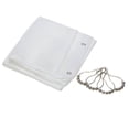 thumbnail image 3 of Mesh Shower Organizer Hanging Bathroom Caddy Pockets Hang Curtain Rod with Rings, 3 of 6