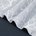thumbnail image 5 of Flowpartex White Tree Branches Print Blackout Grommet Curtain, Set of 2, Chambray Blue, 52" W x 84" L, 5 of 5