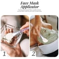 thumbnail image 4 of LNGOOR 4 Pcs Masque Facial Silicone Masque pour la Tête Applicateur de Masque Facial Outils de Pinceau de Beauté, 4 of 6