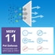 thumbnail image 4 of LotFancy Filtros de Aire 12x24x1, Filtros de Aire para Horno HVAC 11 Plisados, Paquete de 6, 4 of 8