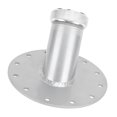 thumbnail image 1 of 45 Degree Fuel Cell Filler Neck Lightweight Steel Mounting Cap 1.5in Inner Diameter 12 Bolt Base, 1 of 7