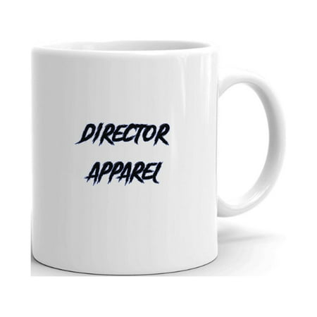 

Director Apparel Slasher Style Ceramic Dishwasher And Microwave Safe Mug By Undefined Gifts