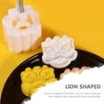 thumbnail image 3 of 1Set Moon Cake Mold Cookie Mold Lion Shaped Mooncake Mold DIY Press Baking Mold, 3 of 7