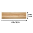 thumbnail image 3 of Self Adhesive Wallpaper Border of Peel and Stick Wall Trim Skirting Edging Strip for Mirrors Backsplashes and Home Decor Easy to Apply and Flexible Design, 92 x 3 Inch, 3 of 7