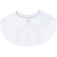 thumbnail image 1 of Cuello de camisa falso blanco para mujer, cuello desmontable para blusas, suéteres, vestidos, uniformes, chaquetas (blanco), 1 of 5