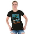 thumbnail image 3 of I Still Play Duck Hunt Cooking Fisher Womens Fitted Plus Size Graphic Tee Brisco Brands 2X, 3 of 5