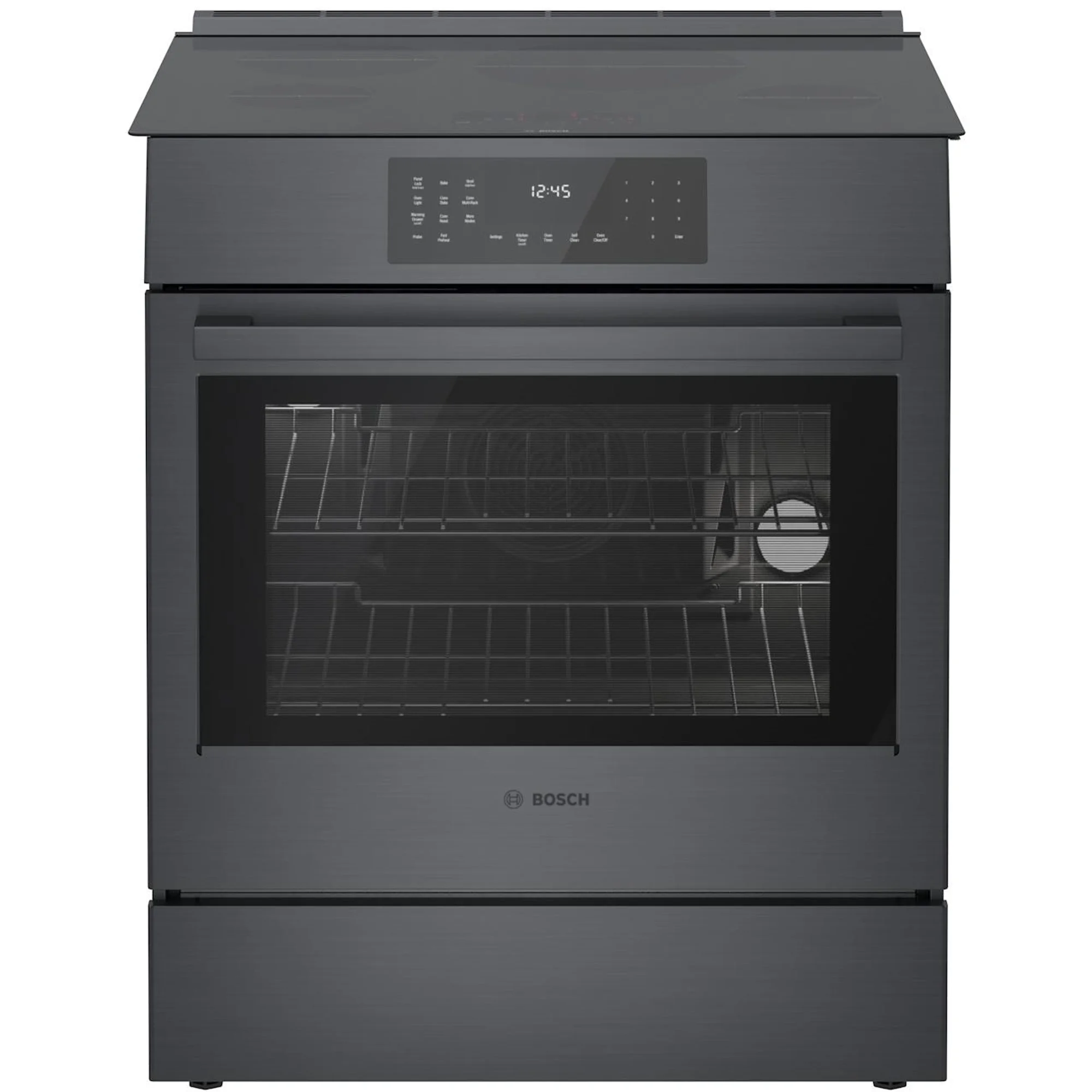Bosch Hii8047u 800 Series 32" Wide 4.6 Cu. Ft. Slide In Induction Range - Stainless Steel