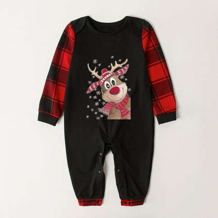 

Fall Clearance Sale Parent-Child Attire Christmas Suits Patchwork Plaid Printed Homewear Round Neck Long Sleeve Pajamas Kids Sets Christmas Family Pajamas Matching Sets MA1916