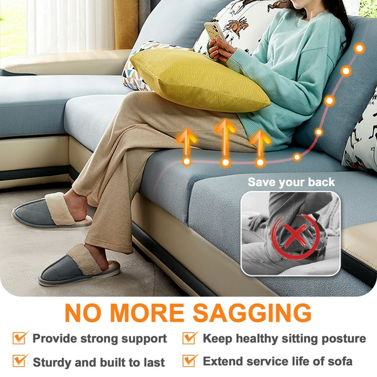Homyfort Couch Cushion Support,Couch Supports for Sagging Cushions - Heavy  Duty Sofa Saver Cushion Support Board Under The Cushions for Sagging / Sinking Seat,17”x44” 