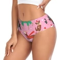 thumbnail image 2 of Fotbe Different Dogs Christmas Calzones Estampados para Mujer – Ropa Interior de Algodón, Cómoda, Suave y Elástica-Medium, 2 of 6