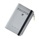 thumbnail image 1 of Bolsa de pasaporte RFID sencilla, linda funda de tarjeta con cremallera de color sólido, funda protectora de PU antimagnética para boletos de avión, soporte para pasaporte, 1 of 3