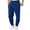 Blue(mens pants), variant on GuangCheng George Mens Elastic Waist Sweatpants,Casual Joggers,Baggy,Pull On,Lounge Pants for Men,Black,Size M