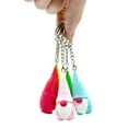 thumbnail image 5 of Christmas Dwarf Keychain Multifunctional Holiday Gnomes Figurine Ornament Keyring Decorative Accessory for Bag, 5 of 8