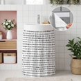 thumbnail image 4 of Black Polka Dots Small Cabinet Curtains 10"W x 11"L, Modern Abstract Aesthetics Farmhouse Art Sink Skirt Dust-Proof Short Curtain for Bathroom Vanity Storage Cubby Desk, Self Adhesive Privacy Drapes, 4 of 9