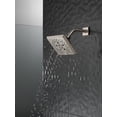 thumbnail image 2 of 5-Spray H2OkineticÃÃÂ® Angular Modern Raincan Shower Head in Stainless 52664-SS, 2 of 9