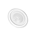 thumbnail image 1 of Inteprter Escurridor de cocina de silicona y acero inoxidable, tapón de residuos desmontable, filtro de fregadero de baño, colector de residuos Suministros de limpieza para el hogar Blanco Inteprter HA025031-01, 1 of 6