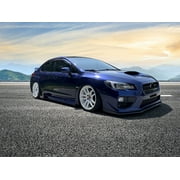 Ikon Motorsports Compatible with 15-17 Subaru WRX STI OE Style Front Bumper Lip Spoiler V-Limited JDM PP