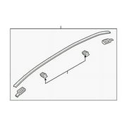 Genuine OE Mazda Roof Molding - F151-50-9H0E-87