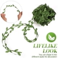 thumbnail image 2 of Zukuco Artificial Vines Fake Vines, Garland Leaf Ribbon, Fake Hanging Plants Leaves, Foliage Rattan Decorative Leaves for DIY Craft Gifts Shower Home Wedding Party Wall Wreaths (66FT), 2 of 6