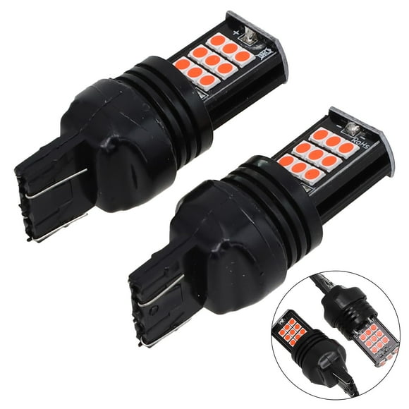 Illuminez l'Arrière de Votre Voiture avec les Ampoules de Frein Arrière T20 7443 LED Lot de 2