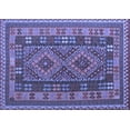 thumbnail image 1 of Ahgly Company Indoor Rectangle Oriental Blue Traditional Area Rugs, 7' x 10', 1 of 4