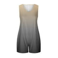 thumbnail image 6 of Npasoilc Summer Dress Pants for Women Sleeveless V-Neck Casual with Pockets Short Jumpsuit, 6 of 7