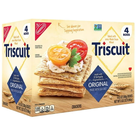 Product Of Triscuit Original Crackers (8.5 Oz., 4 Pk.) - For Vending Machine, Schools , parties, Retail