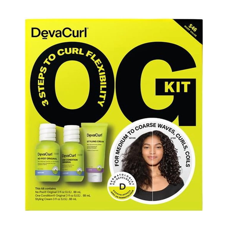 Devacurl The OG Kit, Hair Conditioners, Shampoo, and Hair  display picture 3