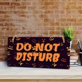 thumbnail image 2 of Do Not Disturb 5x10 Hanging Plus Wall or Door Sign | Rustic Twined | Spooky Halloween Decoration, 2 of 6