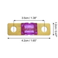 thumbnail image 3 of Unique Bargains 4pcs 100AMP 32V Bolt on AMI Fuse for Automotive Marine Audio Video System Purple Gold Tone, 3 of 6