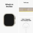 thumbnail image 4 of Restored Apple Watch Ultra [GPS + Cellular 49mm] Titanium Case with Yellow/Beige Loo (Refurbished), 4 of 5