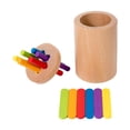 thumbnail image 4 of Taza clasificadora para niños, juguete educativo para bebés, interactivo para el desarrollo de la motricidad fina. tapa simple, 4 of 9