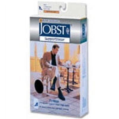 JOBST forMen Knee High, 8-15 mmHg Closed Toe, White X-Large