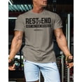 thumbnail image 3 of Gymish Rest at The End Workout Shirts for Men Motivational Gym-Goers, 3 of 6