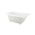 thumbnail image 6 of Voltaire 54" x 30" Acrylic Glossy White, Alcove, Integral Left-Hand Drain, Bathtub, 6 of 12